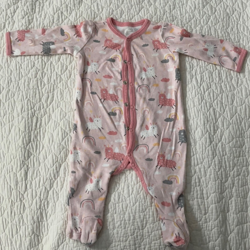 Koala baby organic footie pajama for baby 3-6M